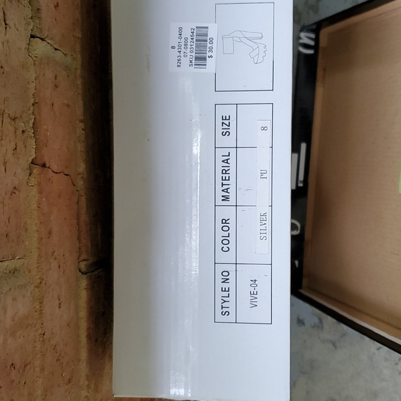 5/$25 - Wild diva platform heels sz. 8 - Picture 10 of 10